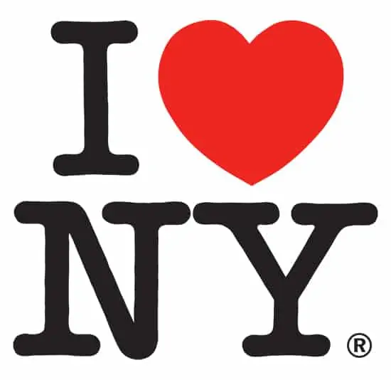 'I Love NY'-logo door Milton Glaser