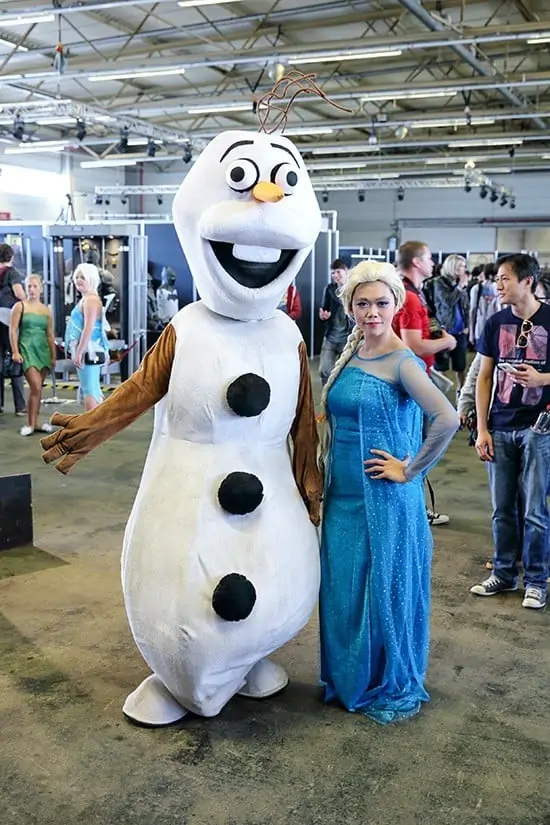 FACTS 2015 - Cosplay - Olaf & Elsa