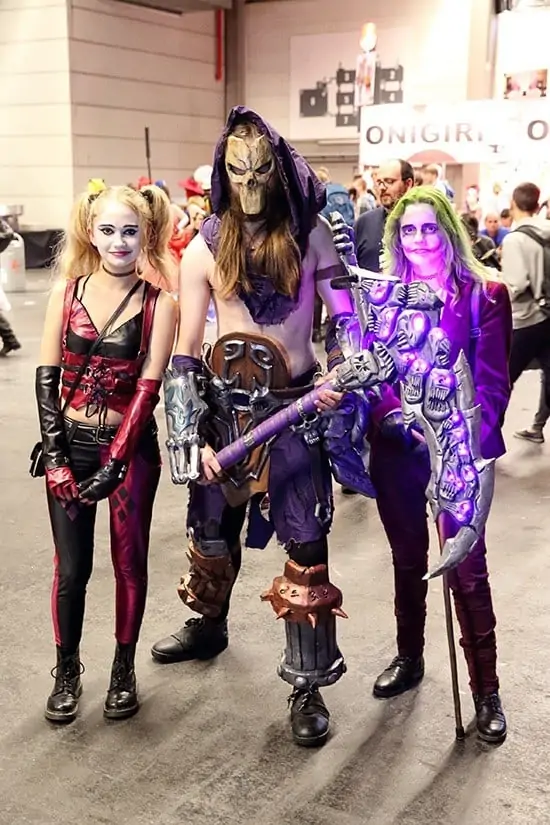 FACTS 2015 - Cosplay - Harley Quinn, Skull Warrior & The Joker