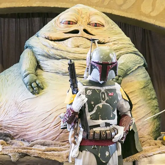 Jabba The Hutt tijdens FACTS 2015