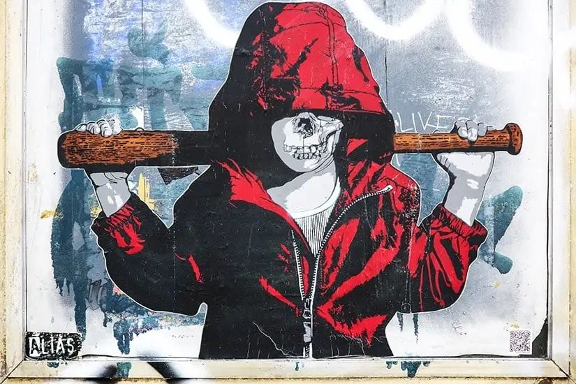 Street Art in Berlijn - via AGMJ