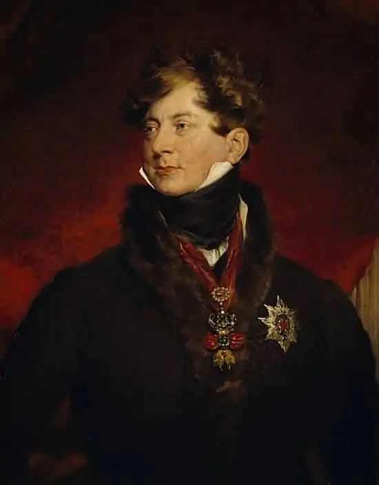Koning George IV door Sir Thomas Lawrence - via AGMJ