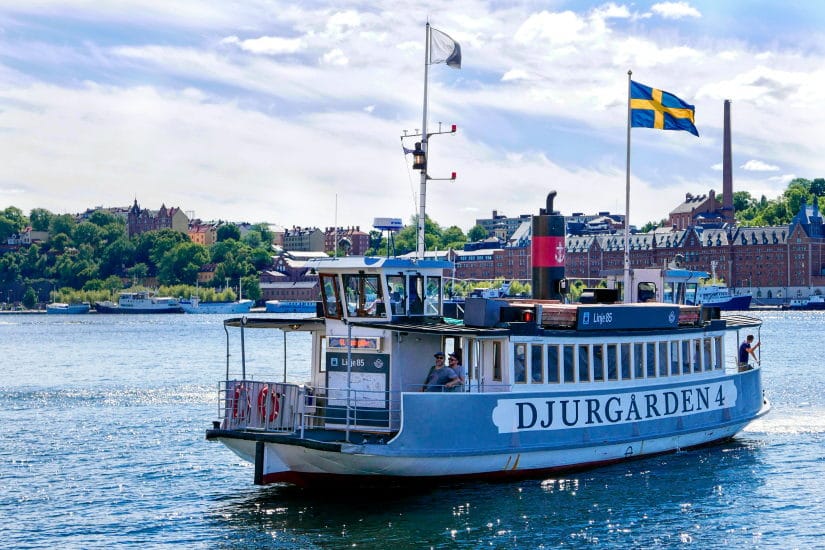 Citytrip Stockholm - Djurgården 4 schip