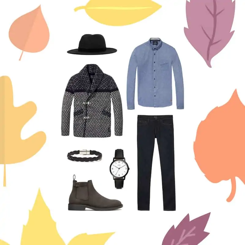 Herstinspiratie - Outfit - Blauw en Grijs - door AGMJ