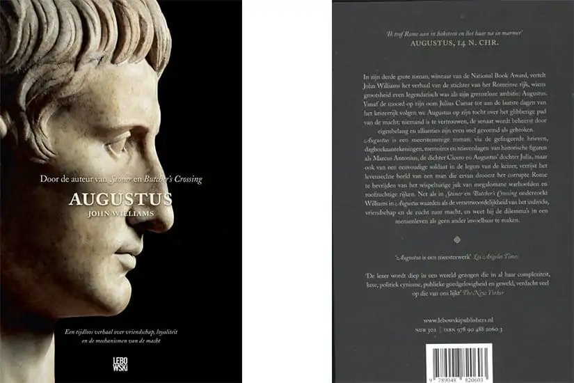 Augustus - John Williams - Boekentips - Boekenbeurs 2018 - door Laurens M - via AGMJ