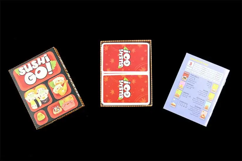 Kaartspel review - Sushi Go - card game review - maak sushicombo's als een pro - door Laurens M - via AGMJ - 2 - S