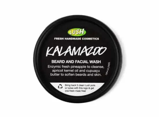 Kalamazoo Beard and Facial Wash - Lush - Mijn 9 favoriete cosmetica- en verzorgingsproducten voor mannen - door Laurens M - via AGMJ