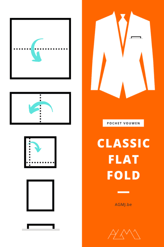 The Classic Flat Fold - pochet vouwen - fashion blog - door Laurens M - via AGMJ