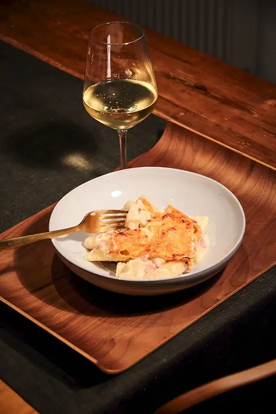 Rigatoni and cheese - heerlijke pasta met ham en kaassaus - pastarecept - door AGMJ - 1