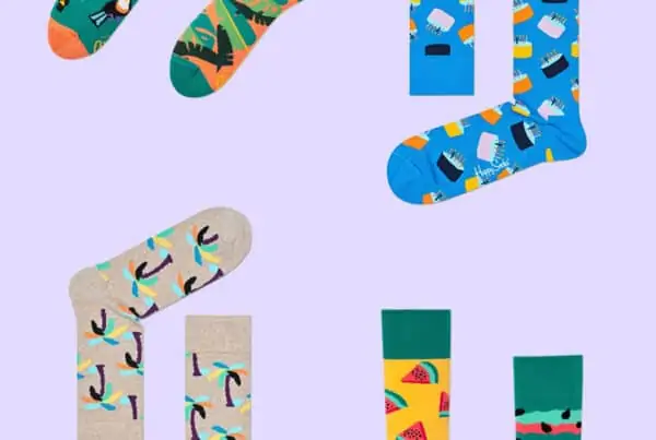 Leuke sokken - 5 x inspiratie voor toffe sokken - Food fauna flora - door Laurens M - via AGMJ.be