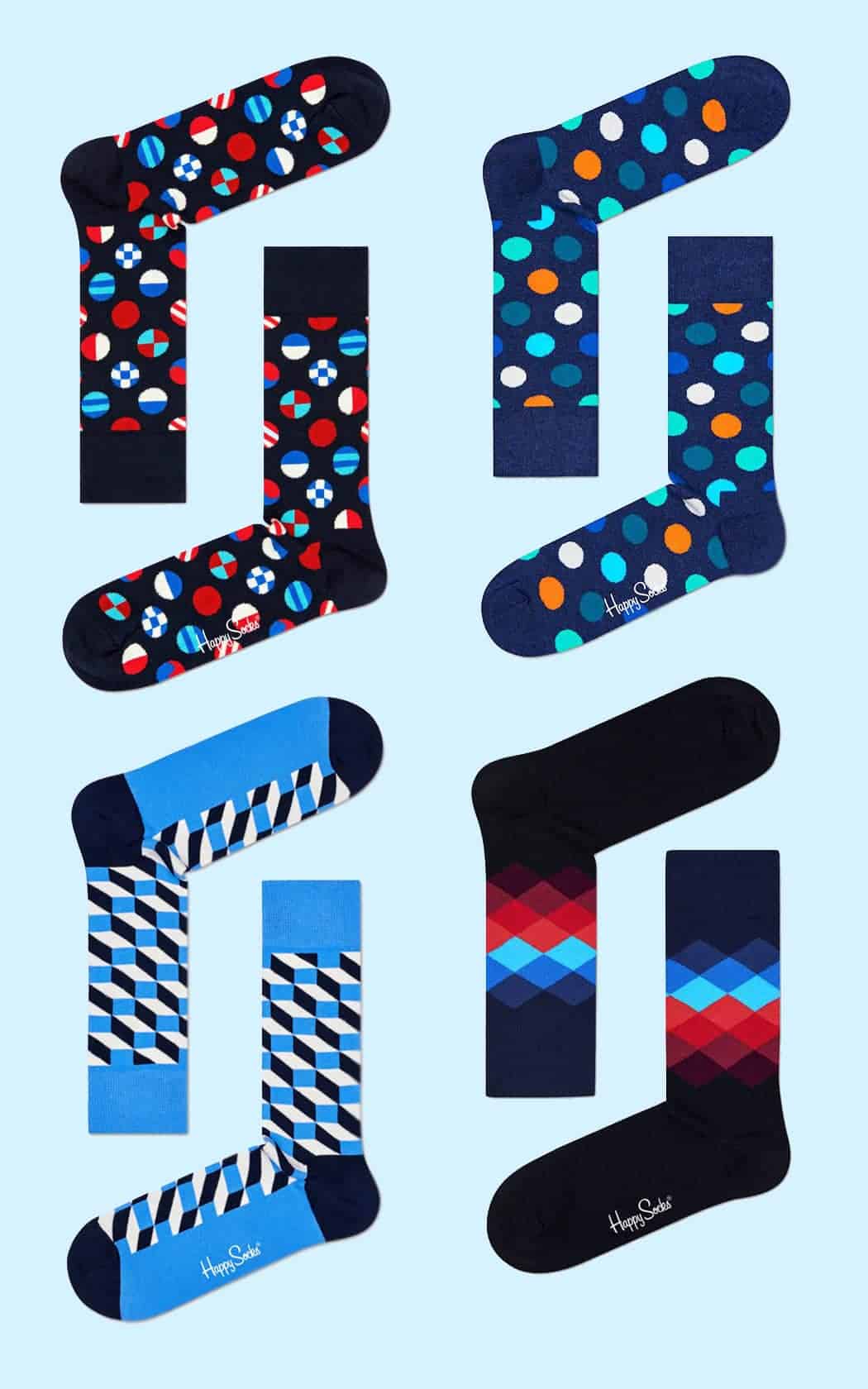 Leuke sokken - 5 x inspiratie voor toffe sokken - Geometrie en patronen - door Laurens M - via AGMJ.be