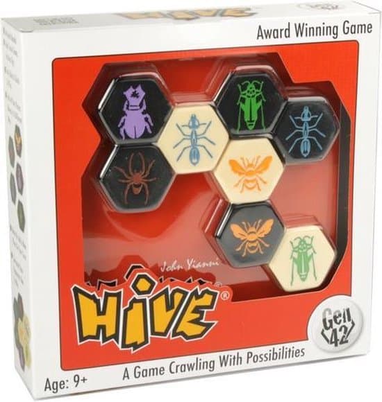 Hive - Abstract bordspel voor 2 personen - 20 leuke spelletjes voor 2 personen - AGMJ