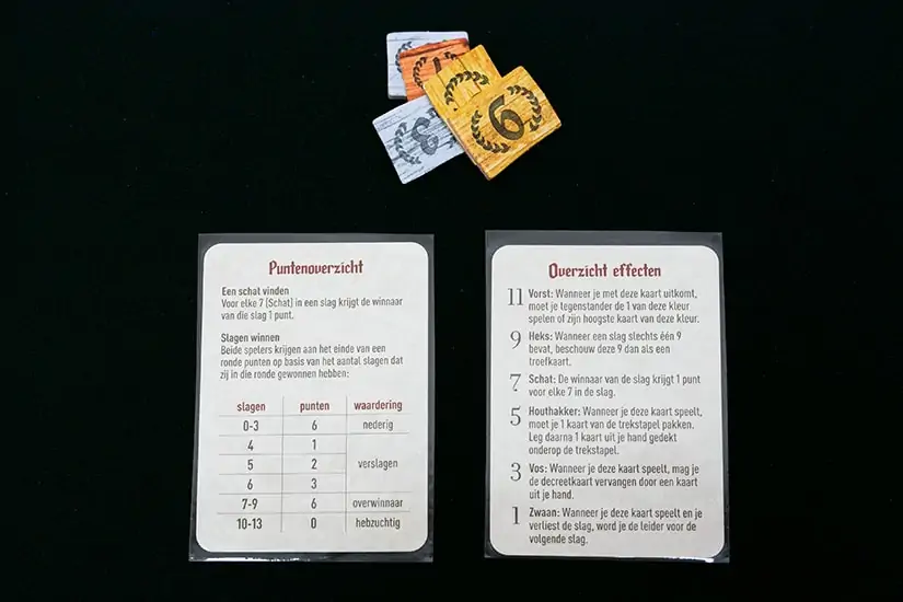 De Vos in het Bos - kaartspel - leuke spelletjes voor 2 personen - AGMJ - 2