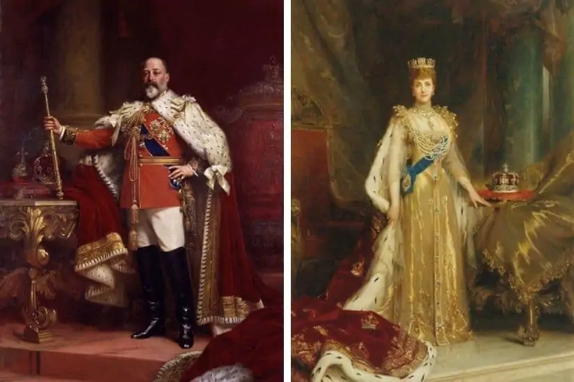 Edward VII en Alexandra van Denemarken