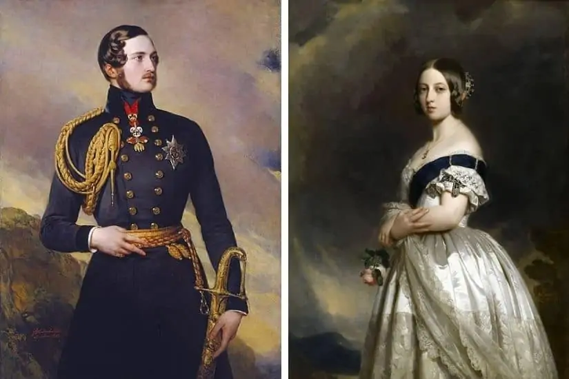 Prins Albert Victor & Koingin Victoria