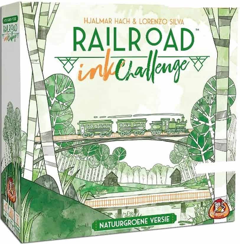Railroad Ink Challenge Lush Green Edition - Reisspelletjes voor een topvakantie - AGMJ