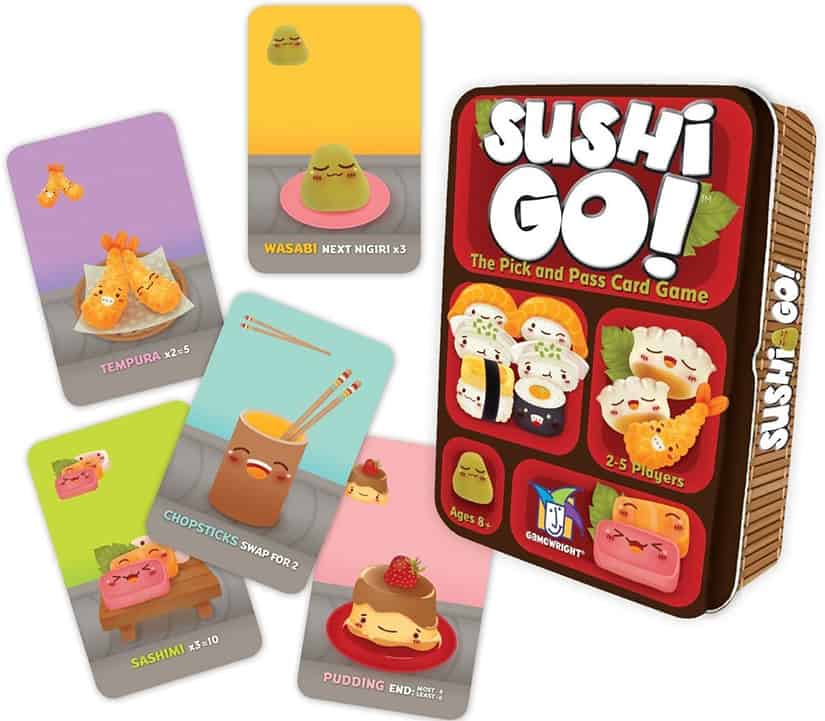 Sushi Go - Reisspelletjes voor een topvakantie - AGMJ - 1