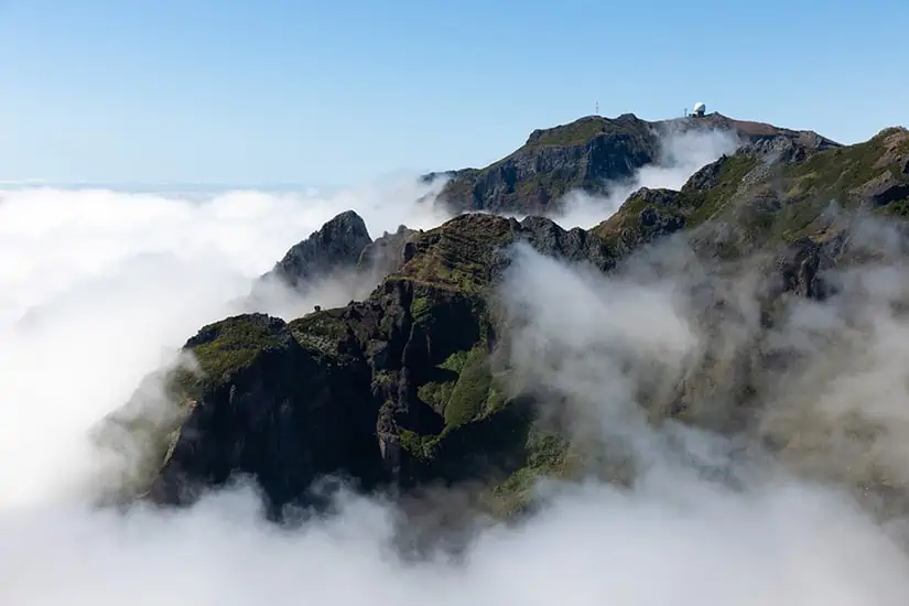 Pico do Areeiro - Madeira bezienswaardigheden