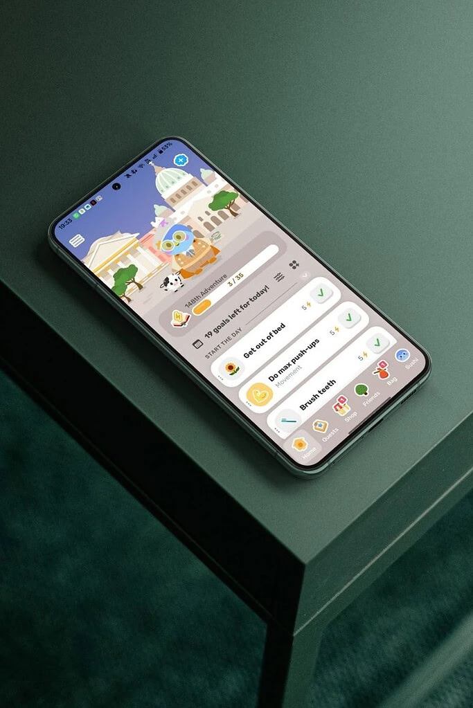 Gezonde gewoonten - Finch